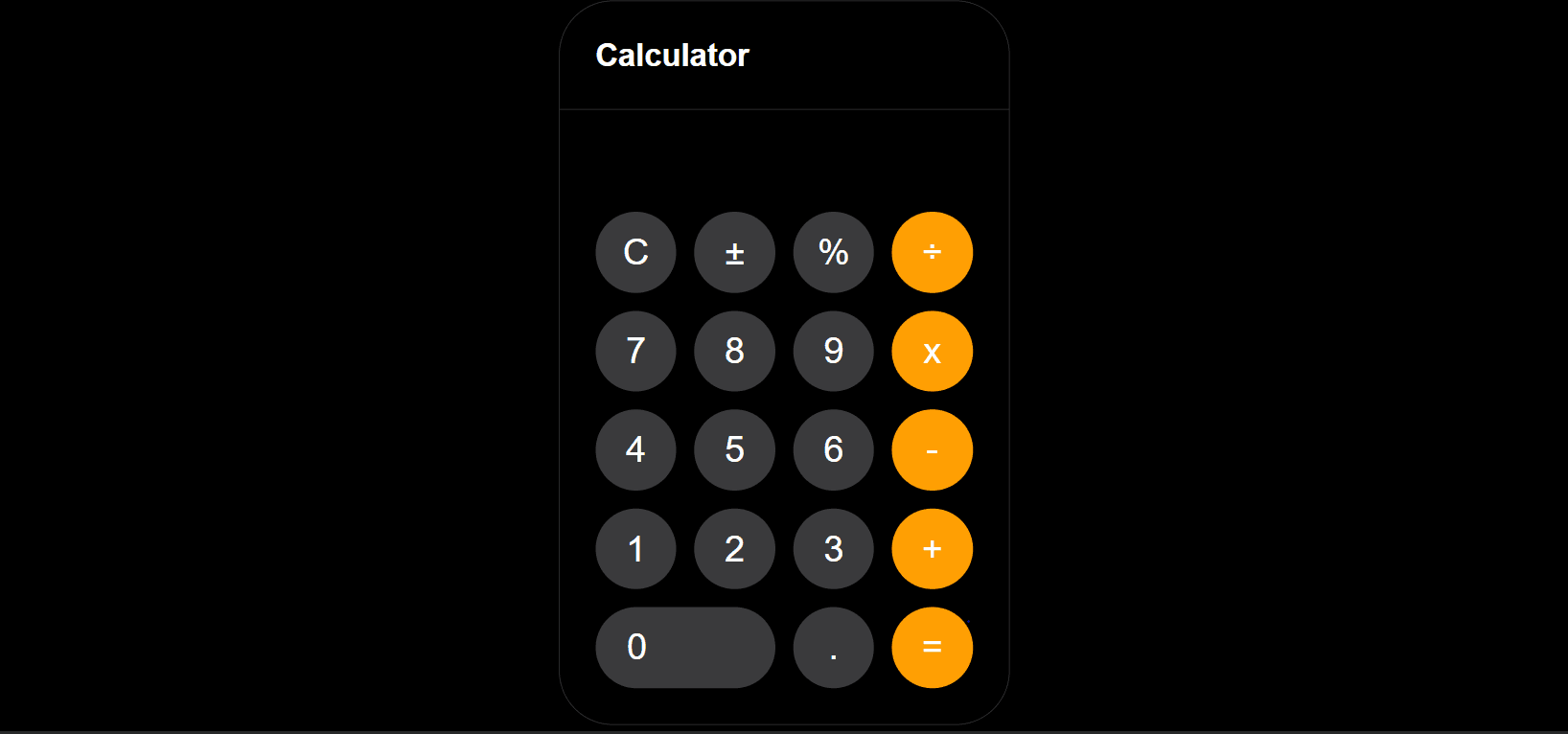 Basic Calculator